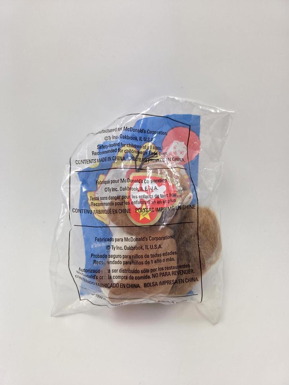 Ty McDonald’s Teenie Beanie “Nuts” the Squirrel (3 inch)
